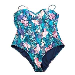 NWOT-Old Navy Multicolor Floral Women's Swimsuit